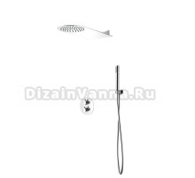 Душевой комплект SantiLine SL-9015 хром, С ВНУТРЕННЕЙ ЧАСТЬЮ