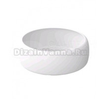 Накладная раковина Bette BetteCurve A245-000 PW 42 глянцевая белая, круглая