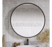 Зеркало круглое 1MarKa Grunge Loft Mystery 800П черное