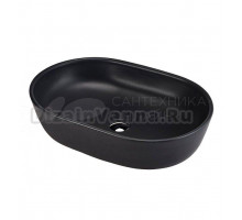 Накладная раковина Duravit D-Neo 60 матовый антрацит, овальная