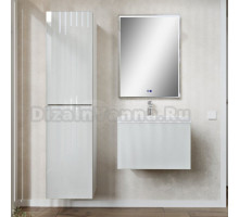 Мебель для ванной комнаты MebelVann Arno 60 подвесная, белая, 1 ящик