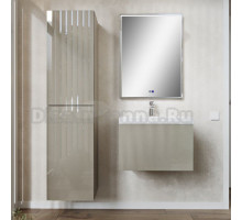 Мебель для ванной комнаты MebelVann Arno 60 подвесная, капучино, 1 ящик