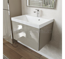 Тумба с раковиной MebelVann Arno 60 подвесная, капучино, 1 ящик