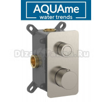 Смеситель для душа AQUAme с термостатом встраиваемый AQM8810BN