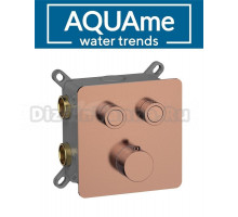 Смеситель для душа AQUAme с термостатом встраиваемый AQM8811BC