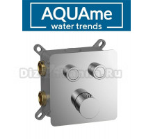 Смеситель для душа AQUAme с термостатом встраиваемый AQM8811CR