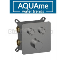 Смеситель для душа AQUAme с термостатом встраиваемый AQM8811GM