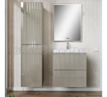 Мебель для ванной комнаты MebelVann Arno 60 подвесная, капучино, 2 ящика