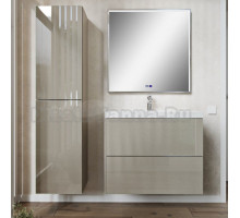 Мебель для ванной комнаты MebelVann Arno 80 подвесная, капучино, 2 ящика