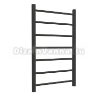Полотенцесушитель водяной Термодизайн Steel T TDTSt003G 80x50 см, графит, лесенка, из стали