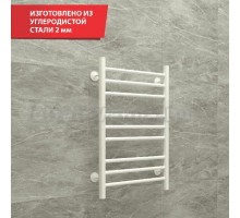 Полотенцесушитель водяной Термодизайн Steel V TDVSt002WV 60x50 см, белый бархат, лесенка, из стали