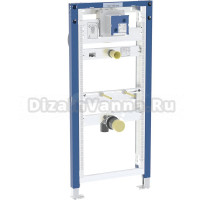 Инсталляция для писсуара Geberit Duofix 111.616.00.2 сенсорное управление, пневматическое управление, крепление к полу и стене, без привода смыва