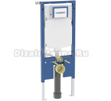 Инсталляция для унитаза Geberit Sigma 8 111.796.00.2 крепление к полу и стене