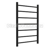 Полотенцесушитель водяной Термодизайн Steel T TDTSt003BV 80x50 см, черный бархат, лесенка, из стали
