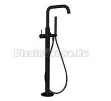 Напольный смеситель для ванны с душем Splendy Passion PA203H1K229BM С ВНУТРЕННЕЙ ЧАСТЬЮ, черный матовый