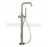 Напольный смеситель для ванны с душем Splendy Passion PA203H1K229NB С ВНУТРЕННЕЙ ЧАСТЬЮ, никель брашированный