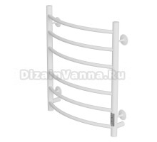Полотенцесушитель MIXLINE CAPELLA  60х50 (таймер, 253 Вт, 6 перекладин) электрический БЕЛЫЙ