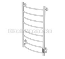 Полотенцесушитель MIXLINE CAPELLA  80х50 (таймер, 318 Вт, 8 перекладин) электрический БЕЛЫЙ