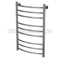 Полотенцесушитель MIXLINE CAPELLA  80х50 г2 (1/2'' ВР, 9 перекладин) водяной