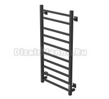 Полотенцесушитель MIXLINE FORTUNE 100х50 (таймер, 555 Вт, 10 перекладин) электрический ЧЕРНЫЙ