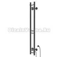 Полотенцесушитель MIXLINE MOON GRAPHITE 120/10 (таймер,103 Вт) электрический ГРАФИТ