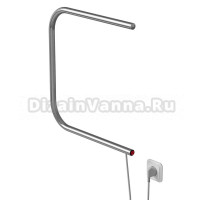 Полотенцесушитель MIXLINE SIMPLE P 50x50 (кнопочный выкл, 123 Вт)