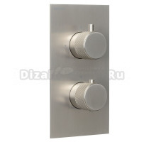 Термостатический смеситель встраиваемый Splendy Passion PA204U2T2NB С ВНУТРЕННЕЙ ЧАСТЬЮ, никель брашированный