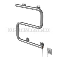 Полотенцесушитель MIXLINE SIMPLE S 40x40 (кнопочный выкл, 100 Вт)