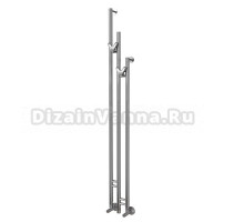 Полотенцесушитель MIXLINE STAR 2 150/15 (1/2" ВР,вентиль угловой 3/4''х1/2'' вн/нар)