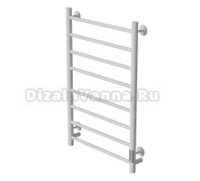 Полотенцесушитель MIXLINE VEGA  80х50 (таймер, 318 Вт, 8 перекладин) электрический БЕЛЫЙ