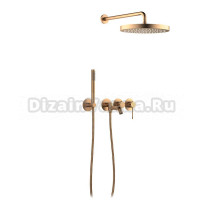 Душевой комплект Timo Saona SX-2348/19SM С ВНУТРЕННЕЙ ЧАСТЬЮ, розовое золото