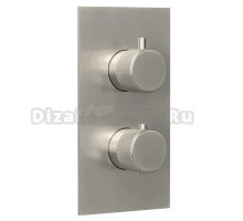 Термостатический смеситель встраиваемый Splendy Passion PA204U2T3NB С ВНУТРЕННЕЙ ЧАСТЬЮ, никель брашированный