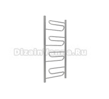 Полотенцесушитель водяной Термодизайн W TDW005 120x50 см, нержавеющая сталь, лесенка