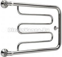 Полотенцесушитель водяной Термодизайн D TDD001 50x40 см, нержавеющая сталь, М-образный