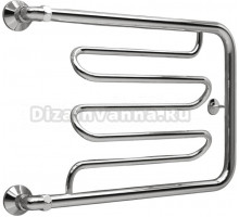 Полотенцесушитель водяной Термодизайн Dw TDDW003 50x60 см, нержавеющая сталь, E-образный
