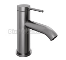 Смеситель для раковины Abelsberg Fluida ERF22001GM космическая сталь