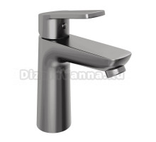 Смеситель для раковины Abelsberg Lineara UNF23508GM космическая сталь