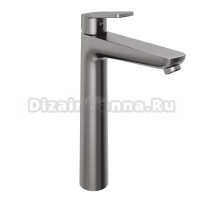Смеситель для раковины Abelsberg Lineara UNF23509GM космическая сталь
