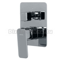 Встраиваемый смеситель для душа и ванны Splendy Self SE204U1K2CR С ВНУТРЕННЕЙ ЧАСТЬЮ, хром