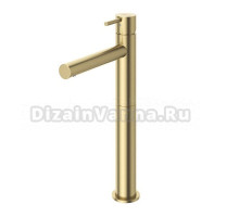 Смеситель для раковины Cezares Leaf LEAF-LC1-L-SR матовое золото
