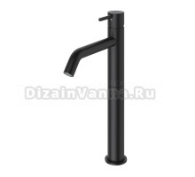 Смеситель для раковины Cezares Leaf LEAF-LC2-L-NOP чёрный матовый
