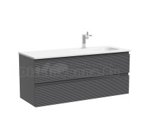 Тумба для ванной подвесная Sancos Folk правая 1195х445х500, FL120RGS