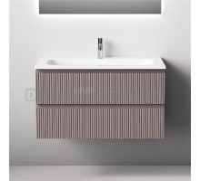 Тумба с раковиной Sancos Snob T 90 подвесная, doha soft, раковина СN7019