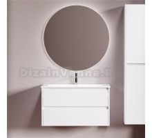 Мебель для ванной комнаты Sancos Libra 90 подвесная, белый, раковина СN7019