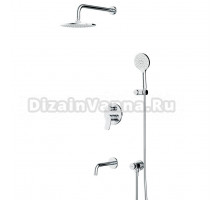 Душевой комплект AM.PM X-Joy FB85A3RH30 С ВНУТРЕННЕЙ ЧАСТЬЮ, хром