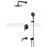 Душевой комплект AM.PM X-Joy FB85A3RH32 С ВНУТРЕННЕЙ ЧАСТЬЮ, черный