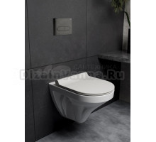 Унитаз подвесной Knotlor WC51WG, белый