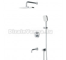 Душевой комплект AM.PM X-Joy FT85A3RH40 С ВНУТРЕННЕЙ ЧАСТЬЮ, с термостатом, хром