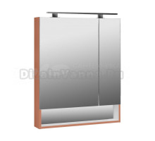 Зеркало-шкаф Roca The Gap Original 70, терракота, с подсветкой