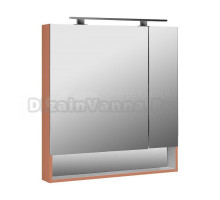 Зеркало-шкаф Roca The Gap Original 80, терракота, с подсветкой